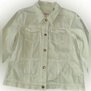 Vintage Pale Green Corduroy Jacket
